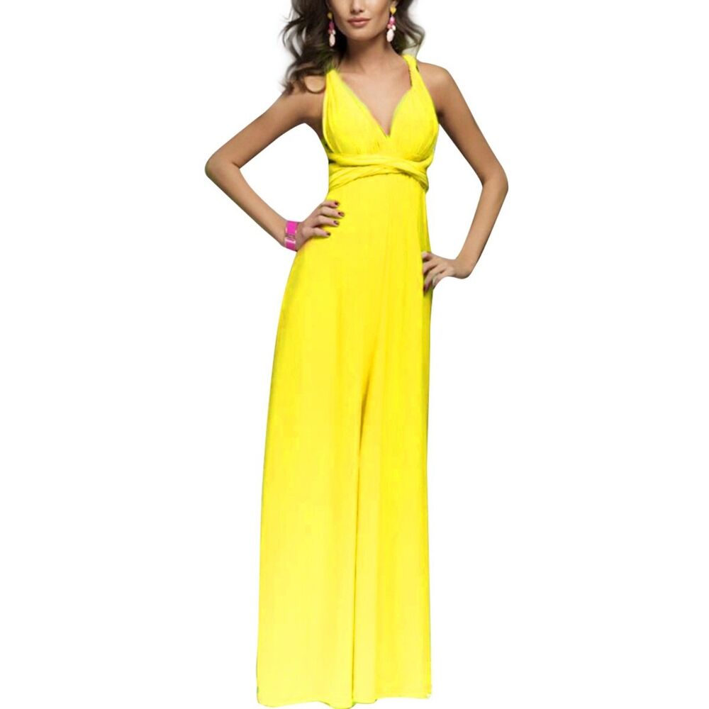 Multi Way Wrap Long Maxi Dress, Medium,12G-199D001